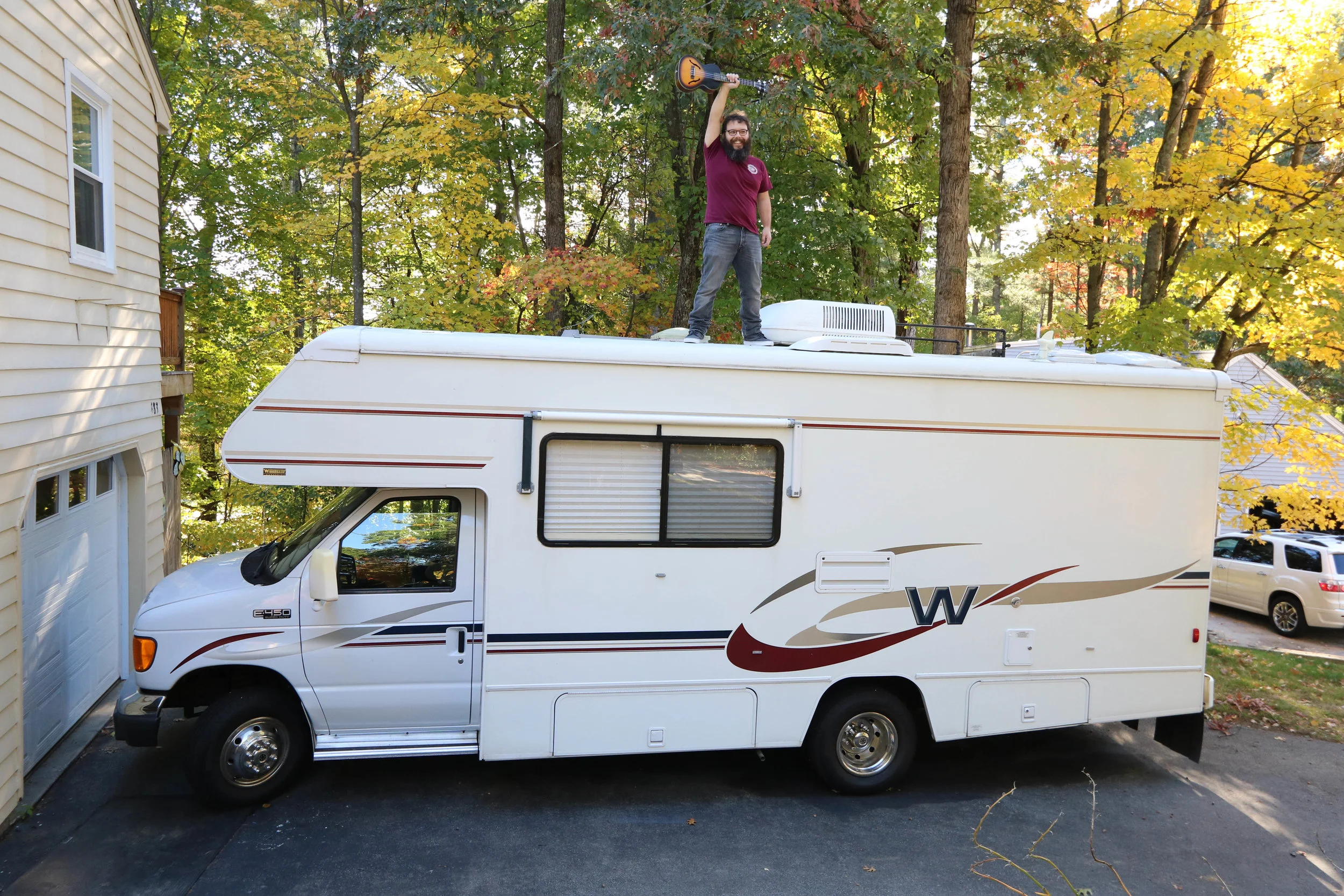 Uke on RV