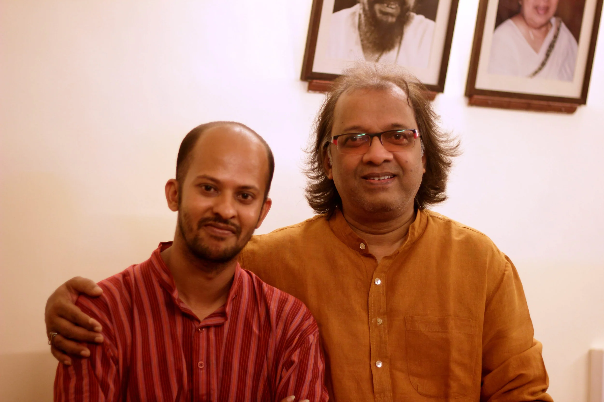 With Pandith Nayan Ghosh 9 August 2015.JPG