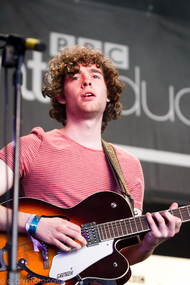  Three Blind Wolves play the BBC introducing stage on Saturday at T in the Park 2011. 