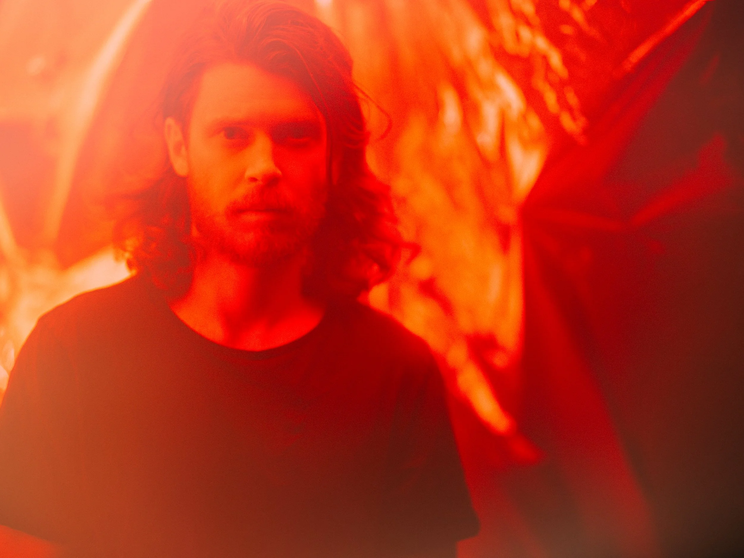 Creative studio portrait of Old Sea Brigade with dramatic lighting Glasgow photo studio shoot