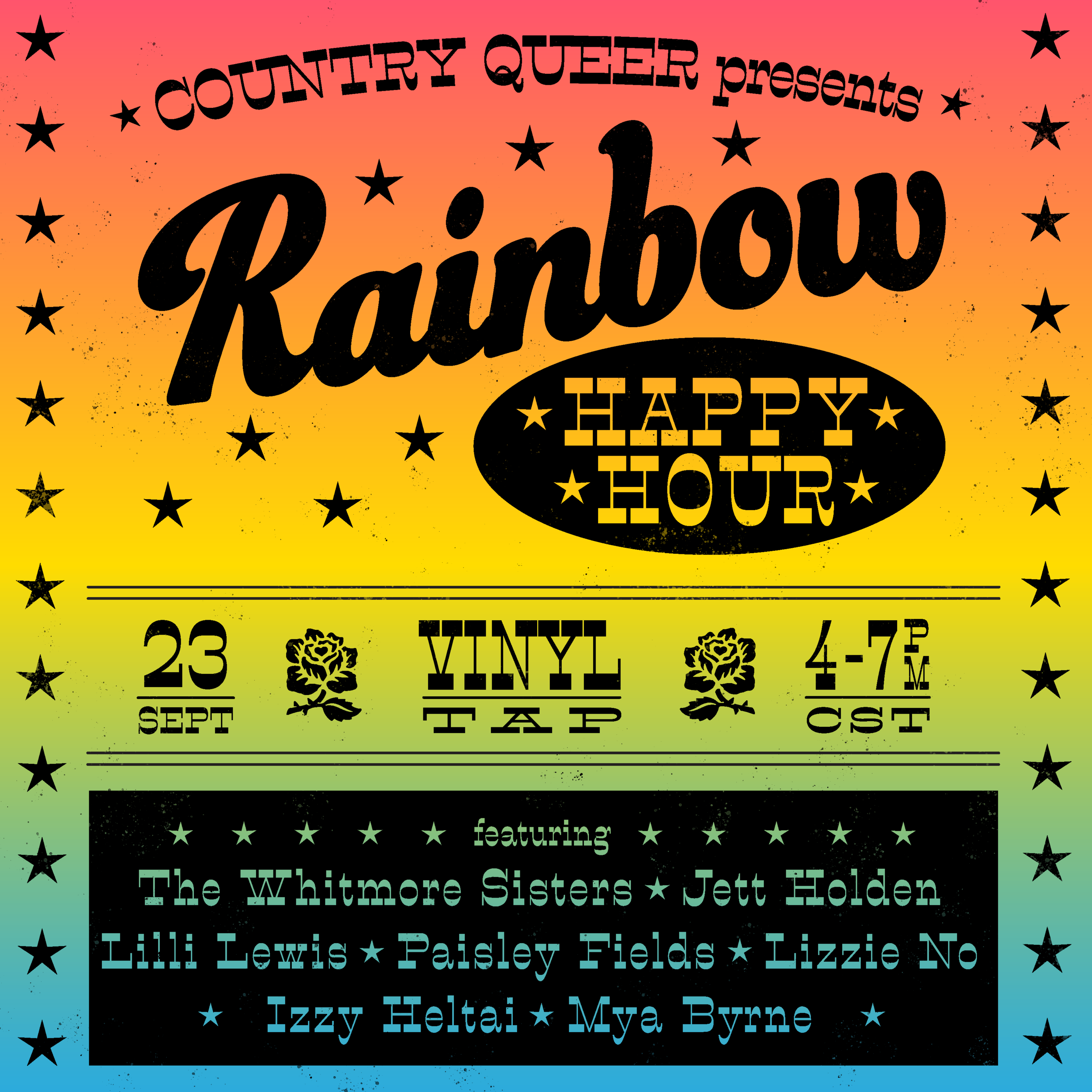 Country Queer Presents: Rainbow Happy Hour