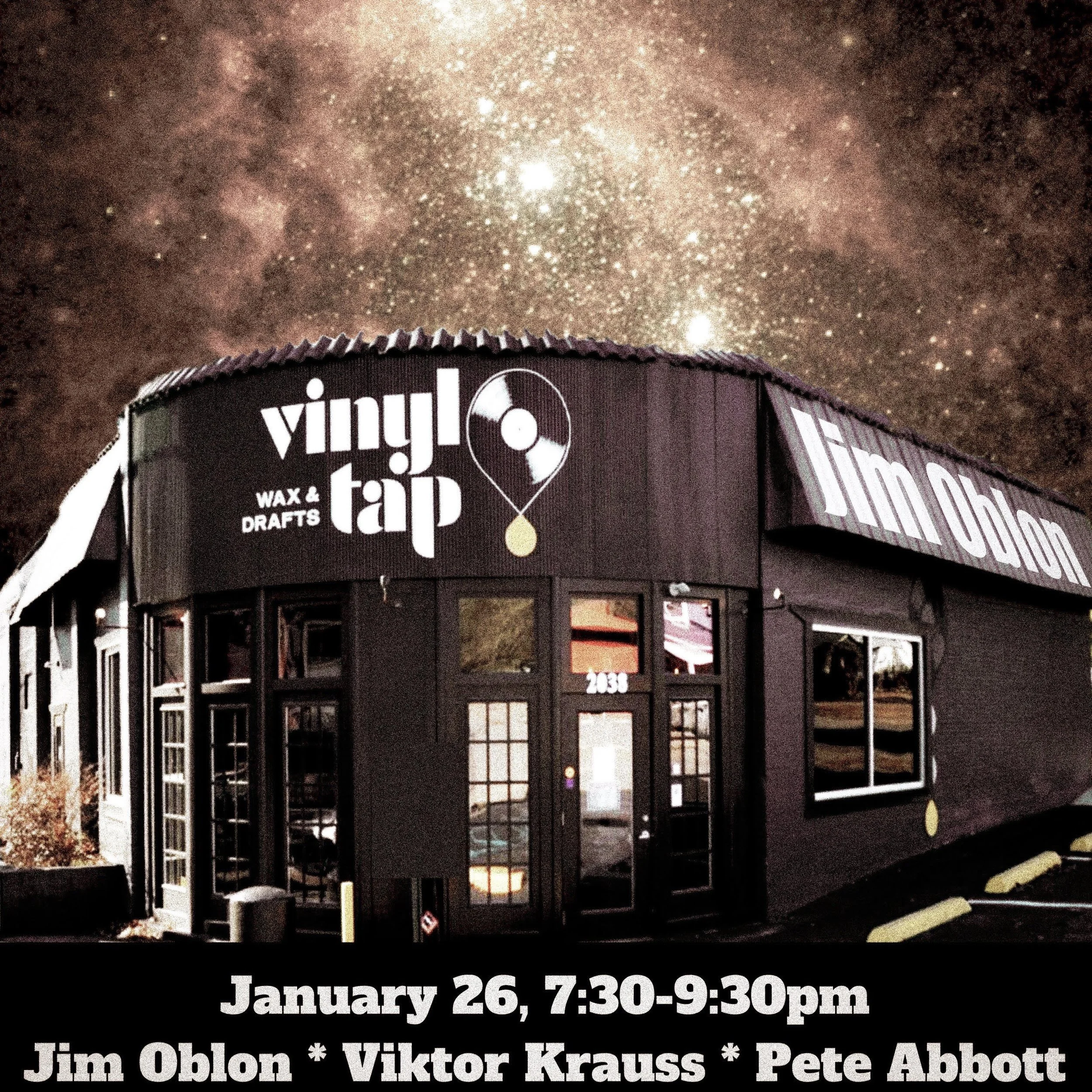 LIVE: Jim Oblon, Viktor Krauss, Pete Abbott