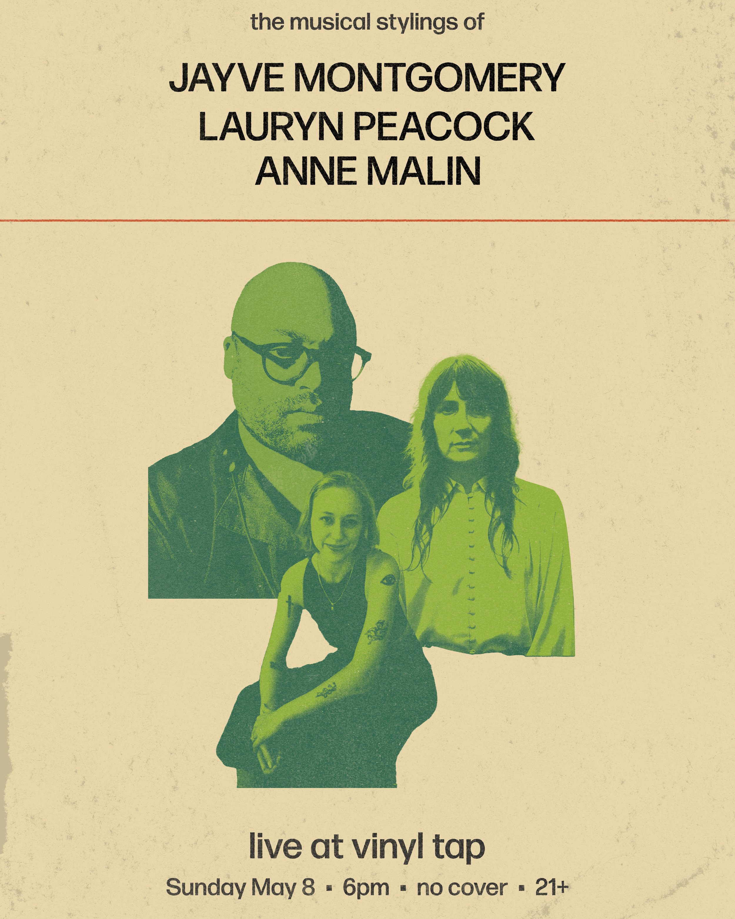 LIVE: JayVe Montgomery, Lauryn Peacock, Anne Malin