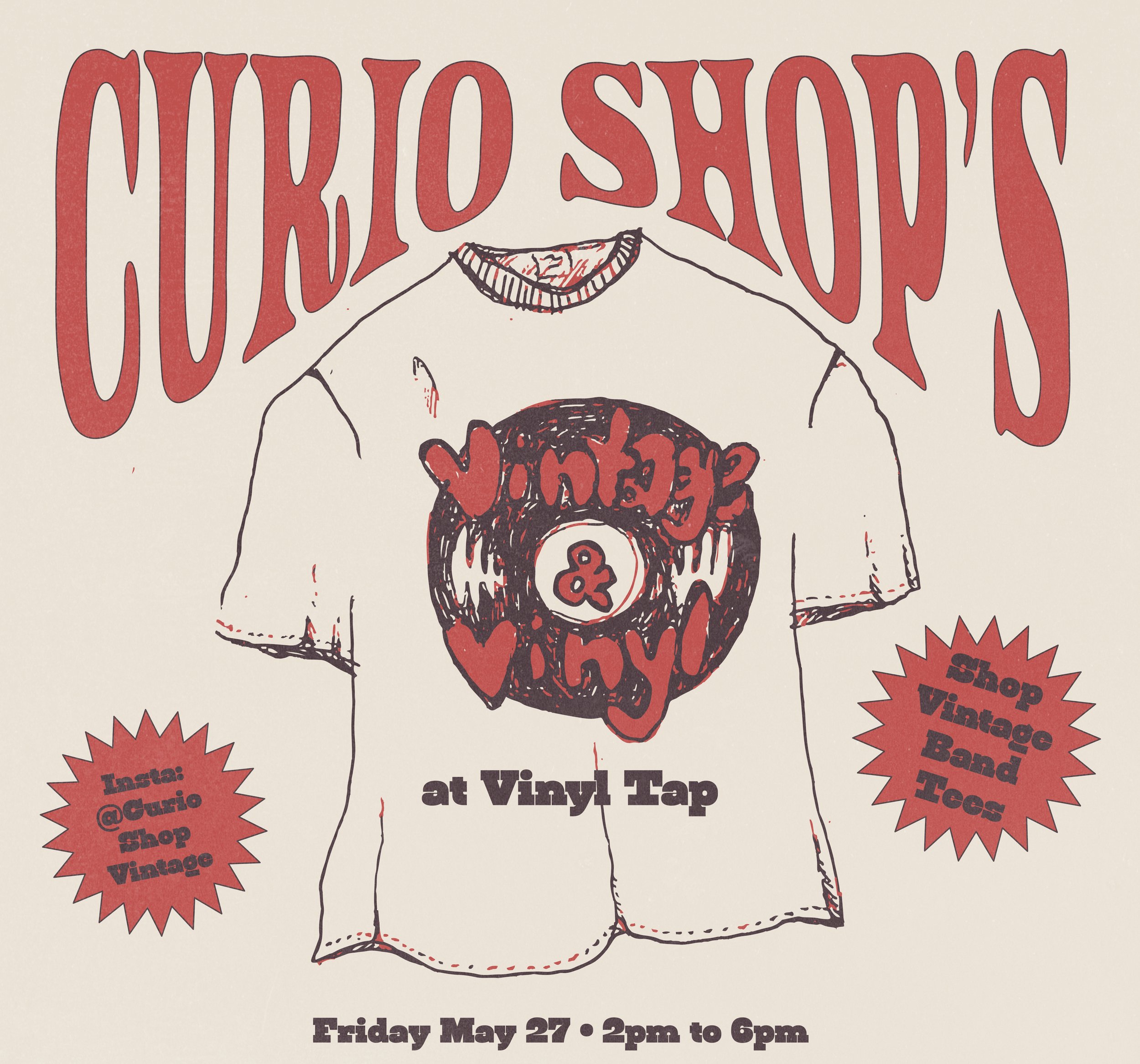 Curio Shop's Vintage &amp; Vinyl Pop-Up