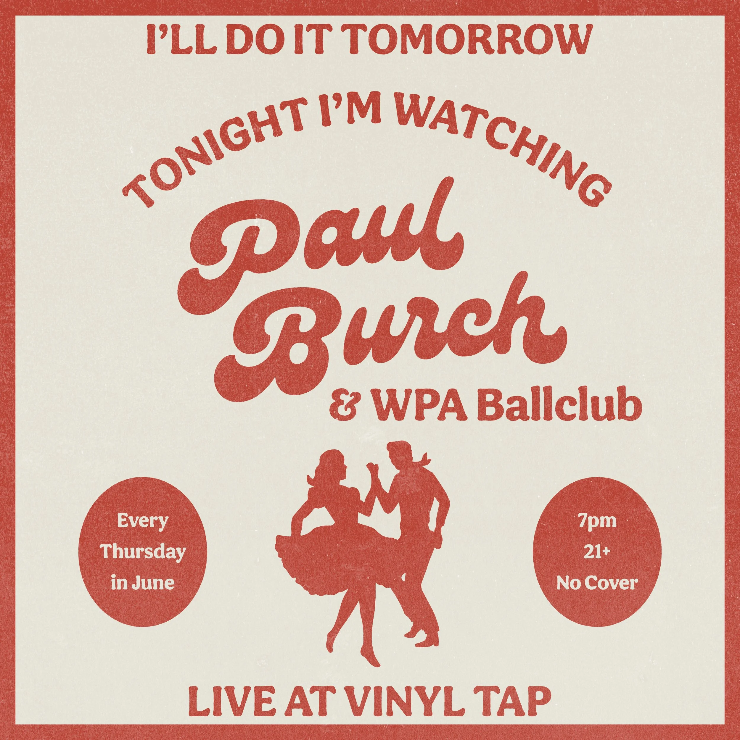 June Residency: Paul Burch &amp; WPA Ballclub