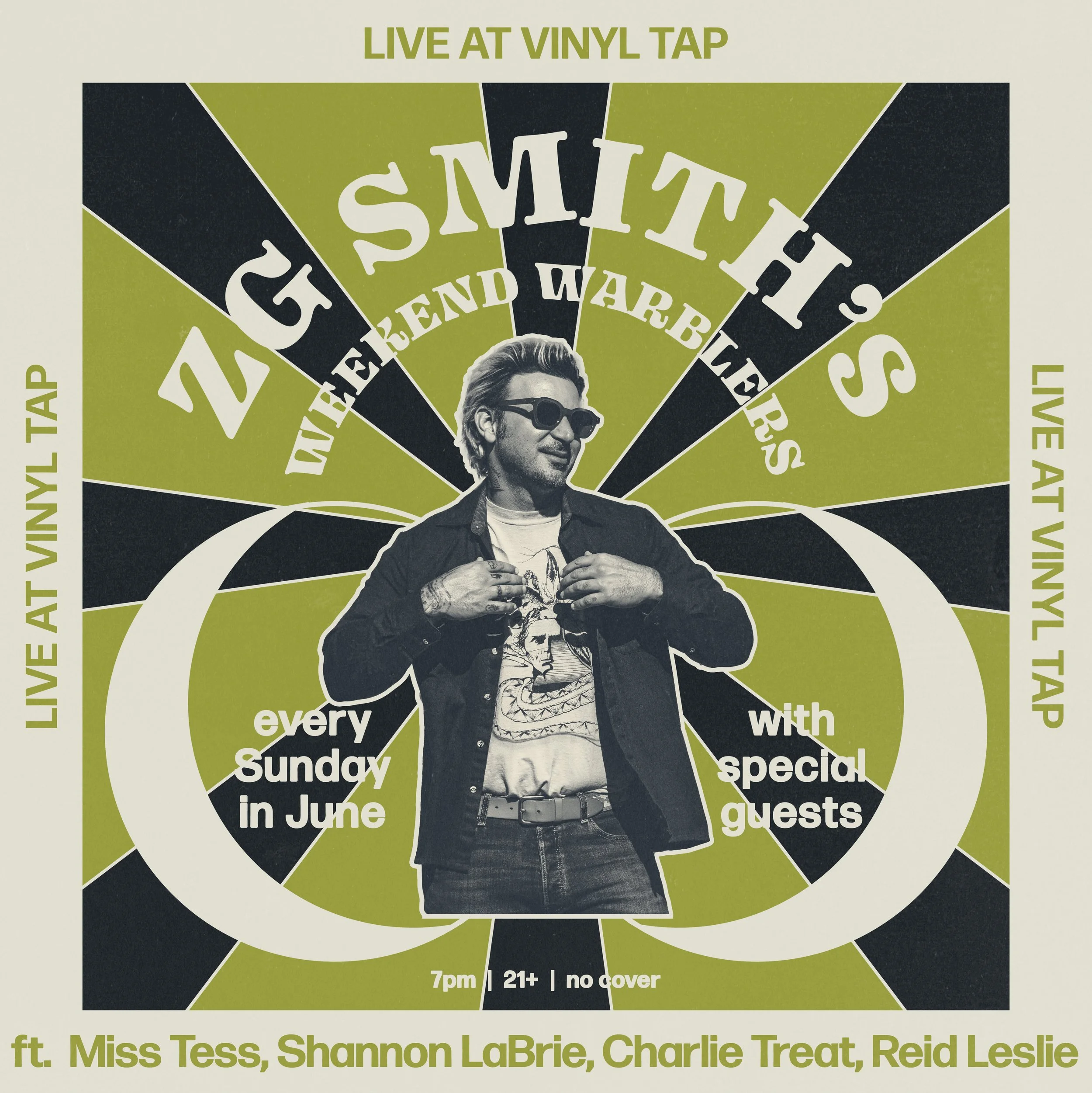 June Residency: ZG Smith's Weekend Warblers