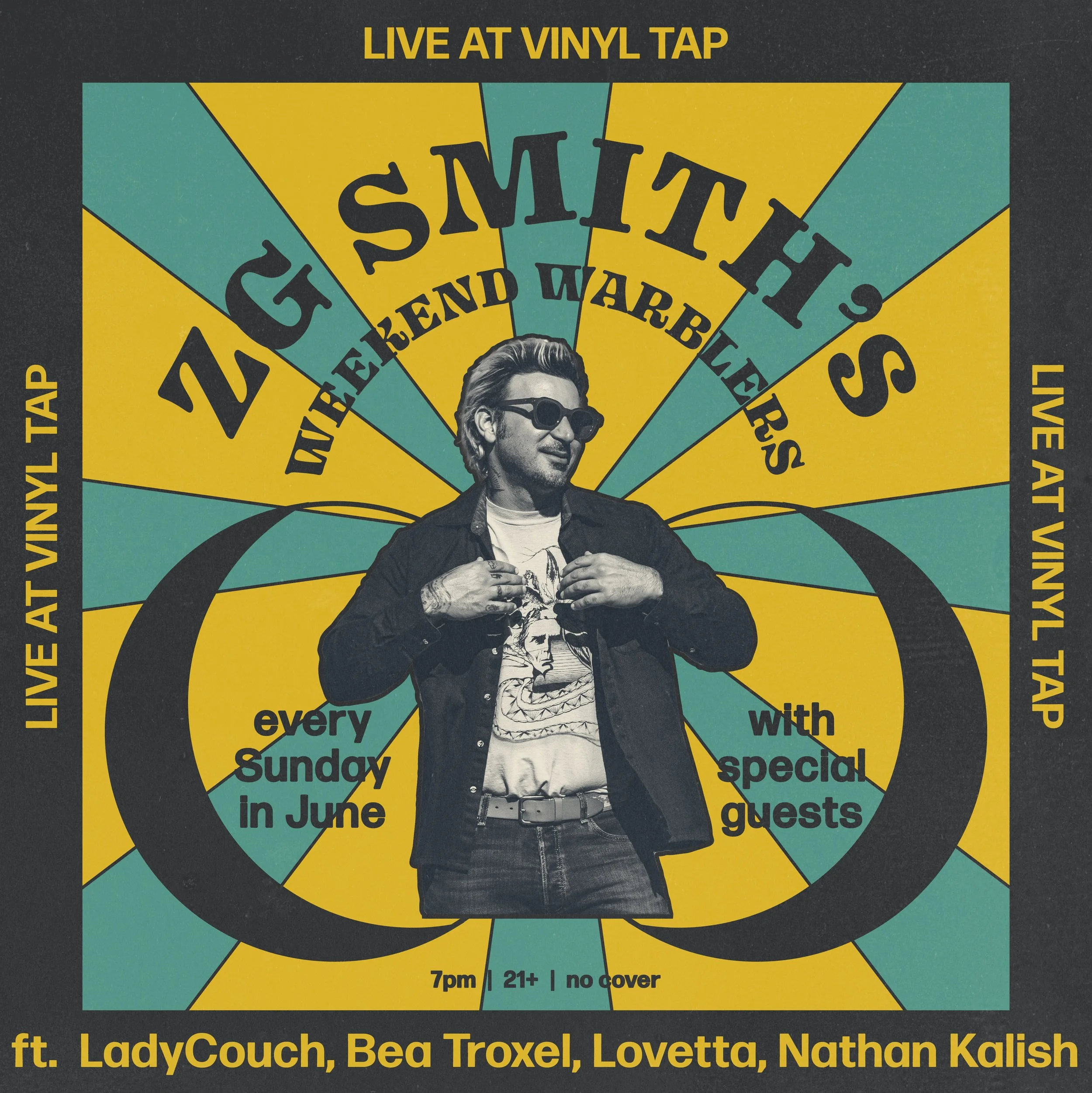 June Residency: ZG Smith's Weekend Warblers