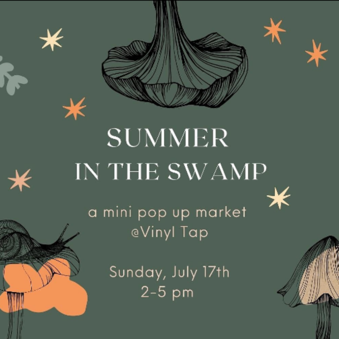 Glitter and Toadstool Summer in the Swamp