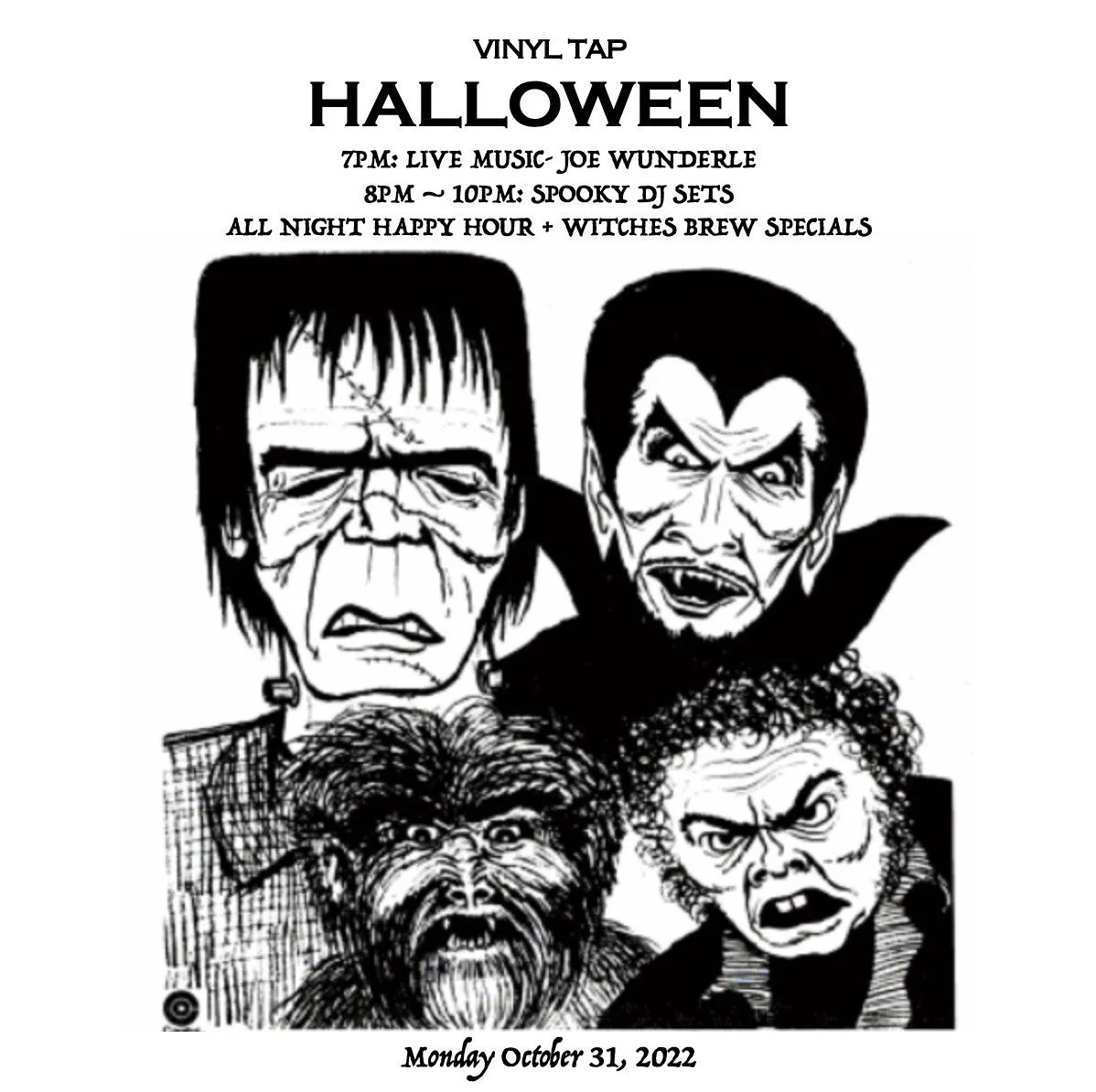 Halloween At Vinyl Tap