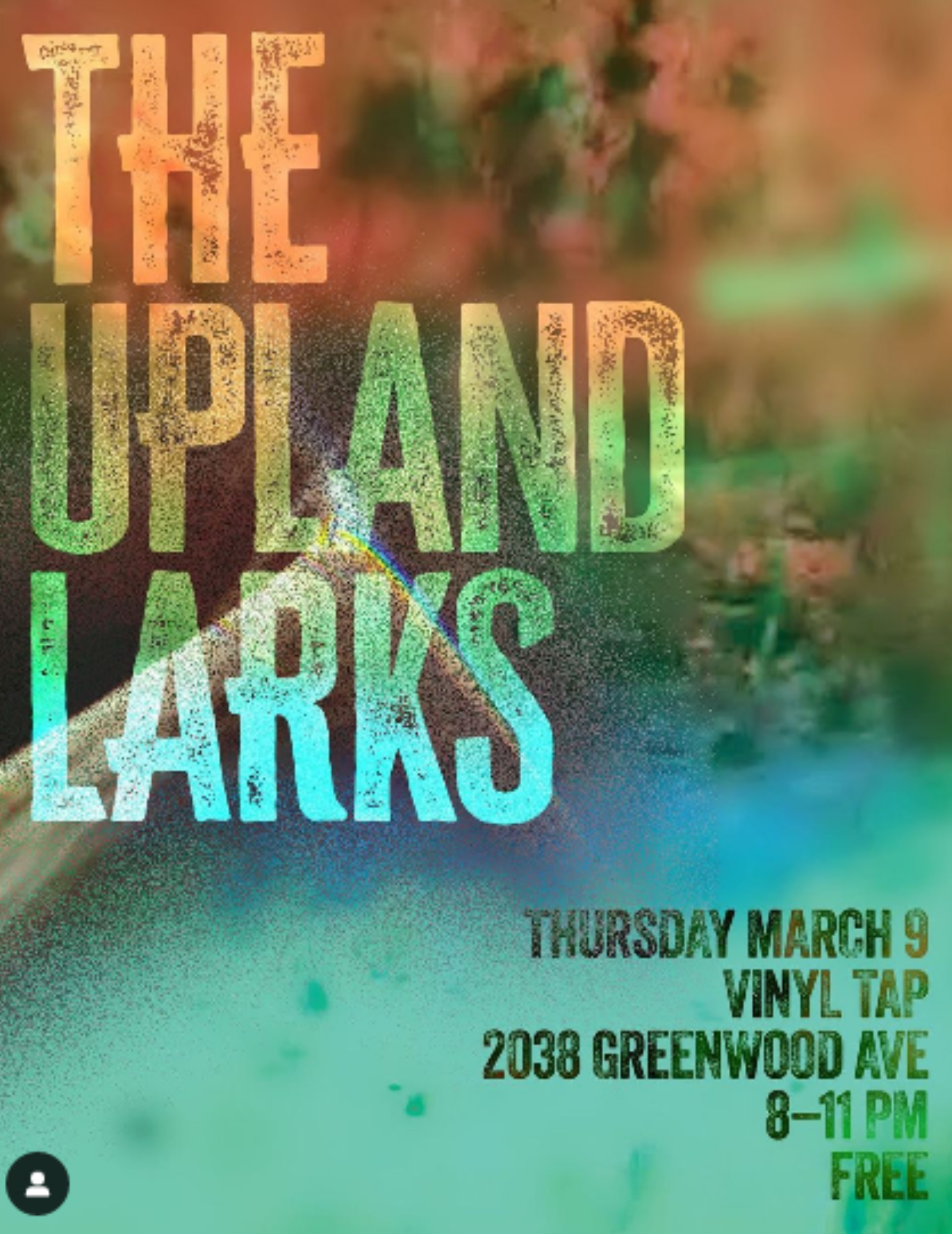 Live: The Upland Larks with Jack Silverman