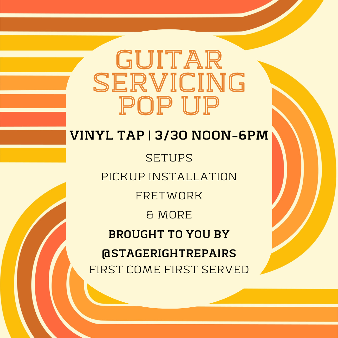 Guitar Service Pop Up