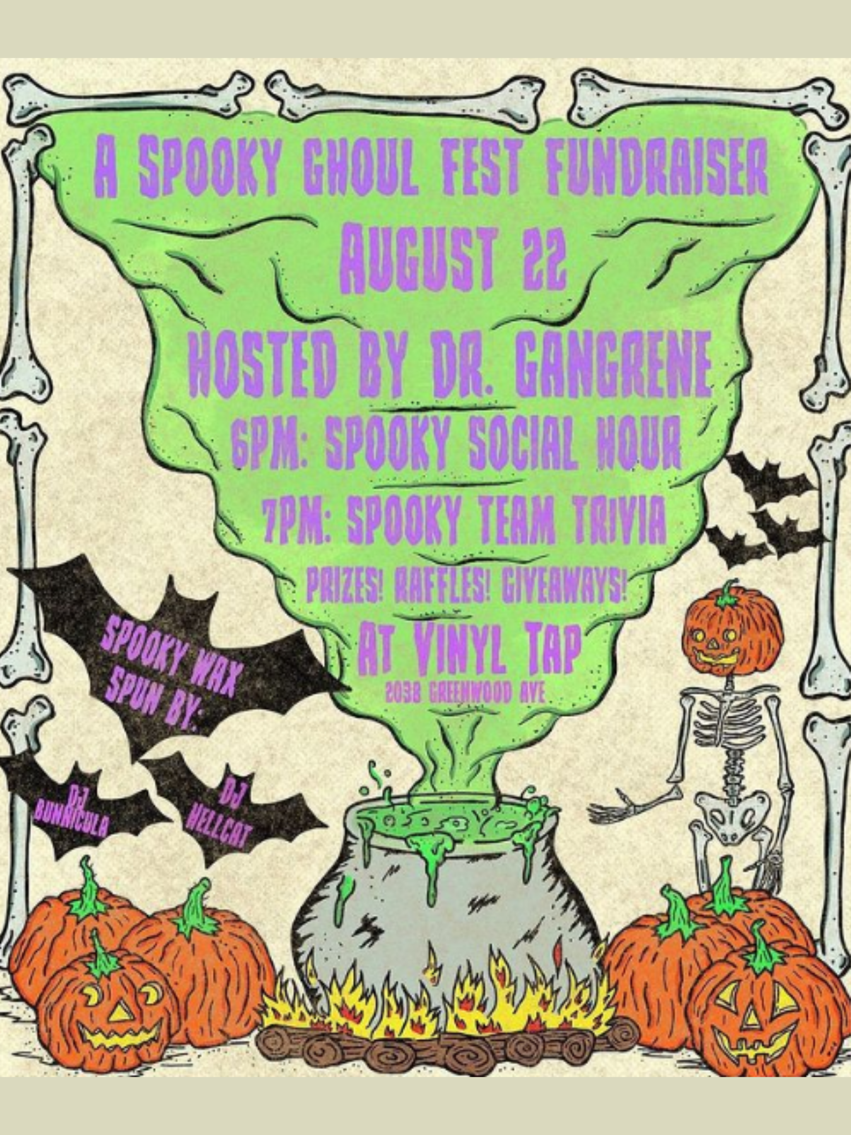 Spooky Ghoul Fest Fundraiser