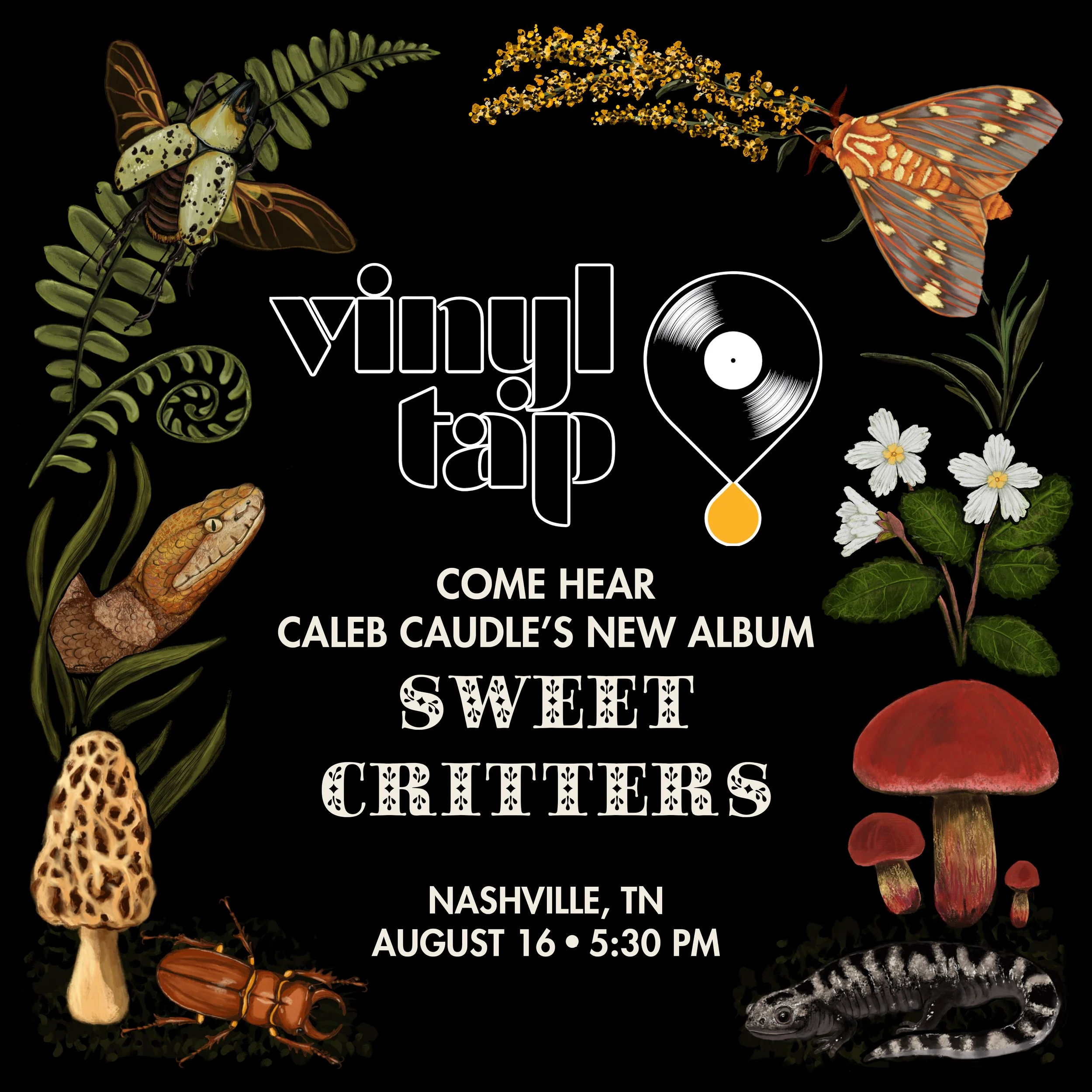 Caleb Caudle ‘Sweet Critters’ Listening Party