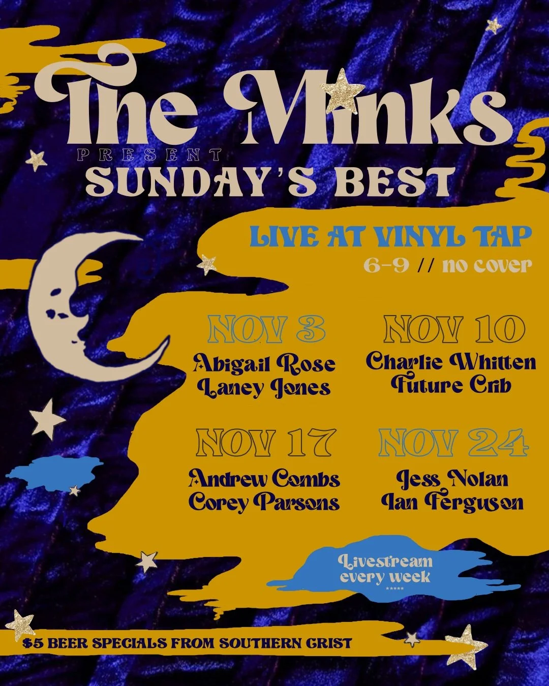 The Minks November Residency