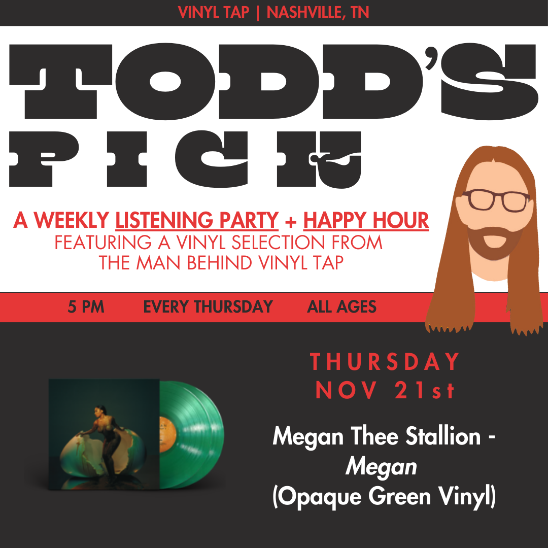 Todd’s Pick: Listening Party &amp; Happy Hour