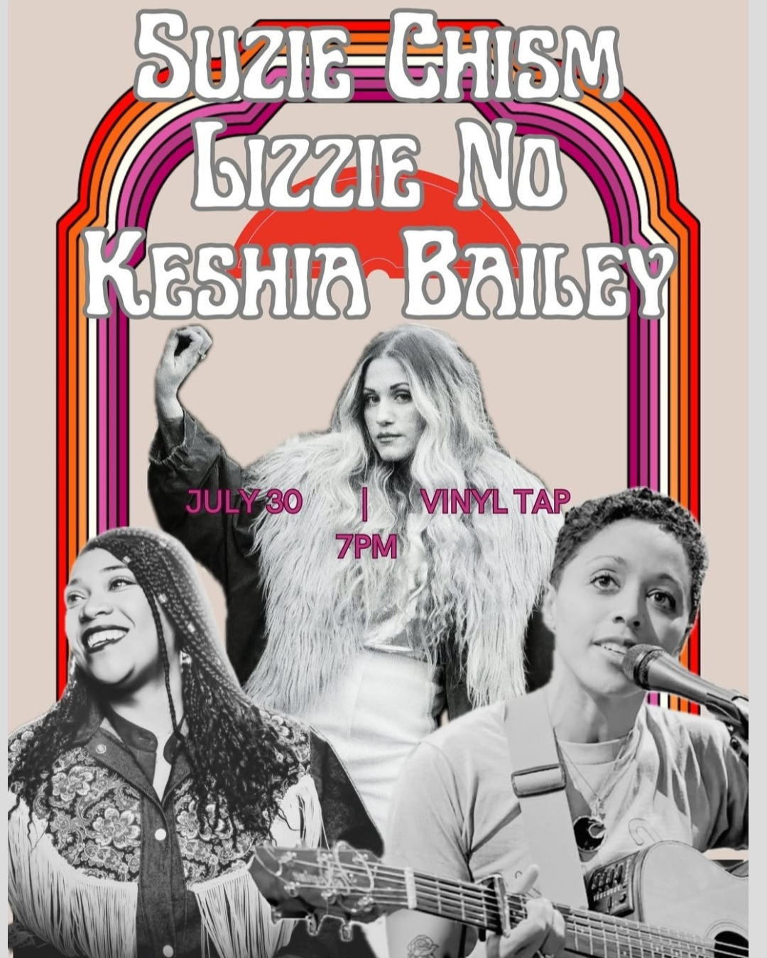 LIVE: Suzie Chism, Lizzie No, Keshia Bailey