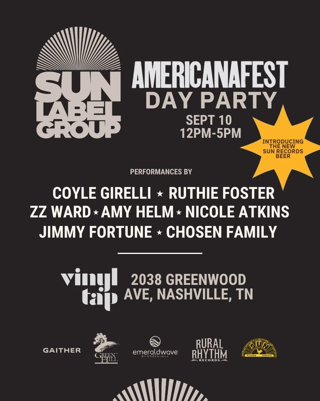 Americanafest: Sun Label Group Showcase