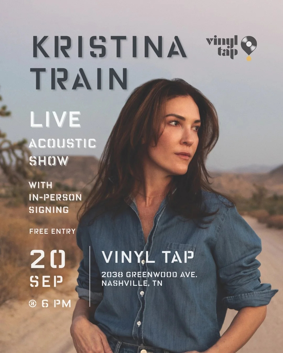 Kristina Train In-Store Performance &amp; Signing