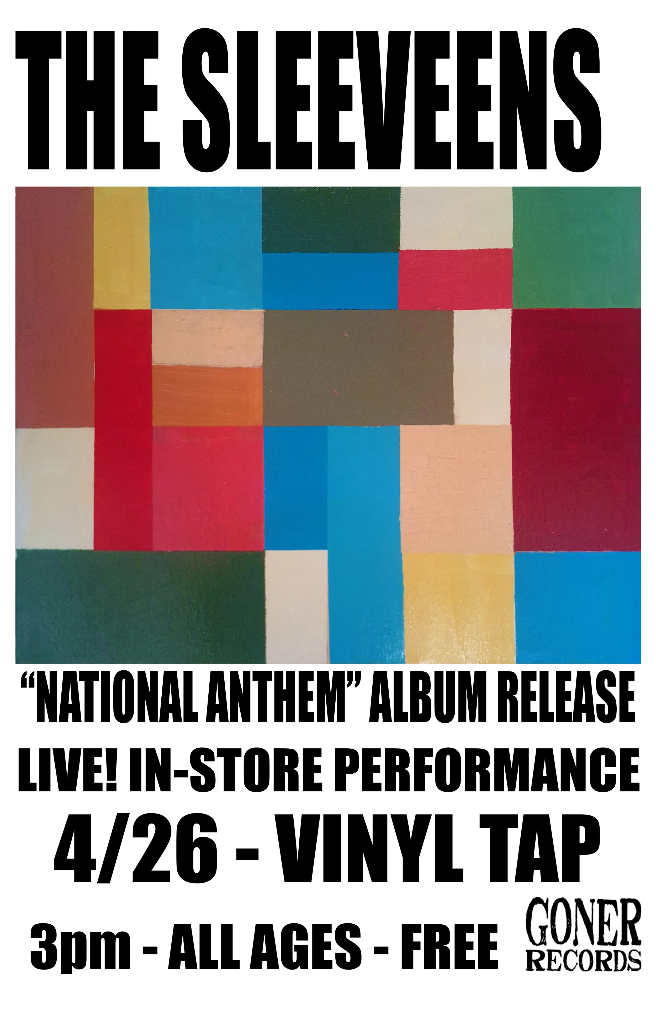 The Sleeveens 'National Anthem' Album Release