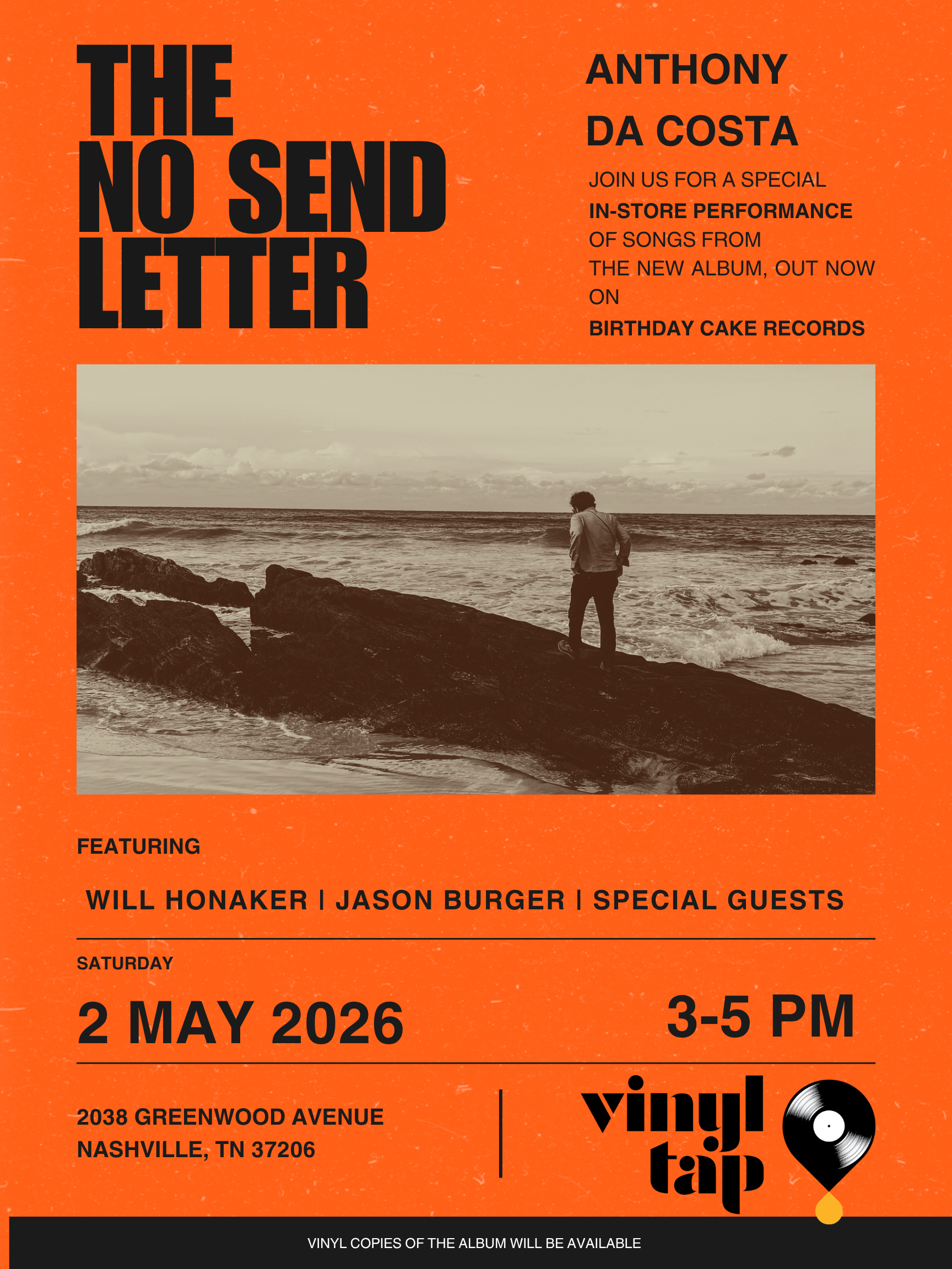 Anthony da Costa In-Store