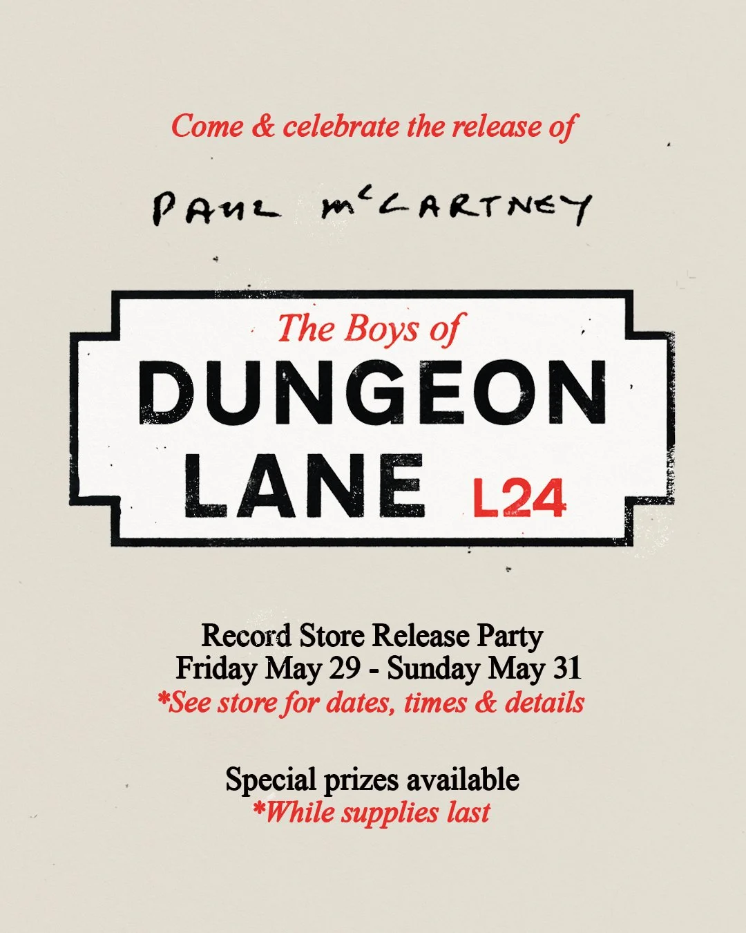 Paul McCartney Listening Party