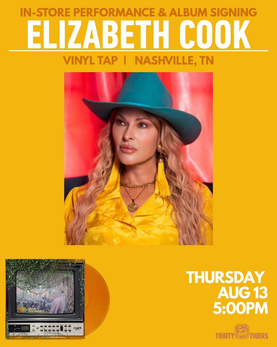 Elizabeth Cook In-Store Performance & Signing