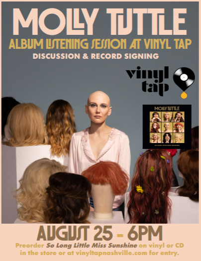 Molly Tuttle Listening Session, Discussion, & Album Signing