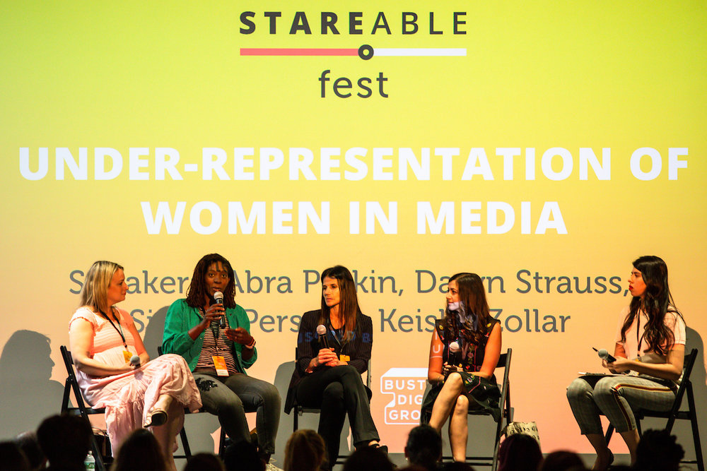 Stareable Fest, Under Representation of Women in Media, July 2018- Manhattan, NYC
