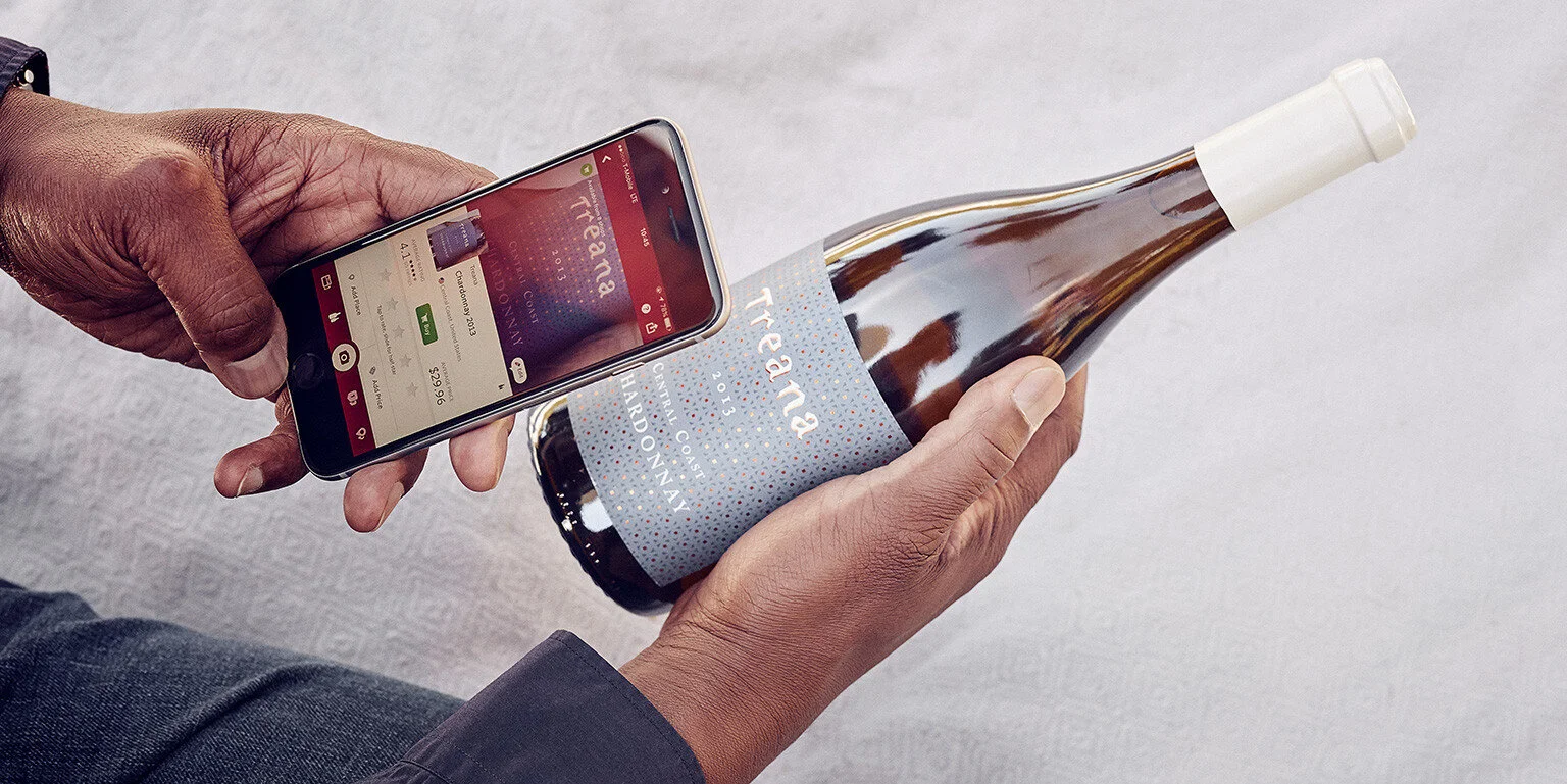 Com 36 milhões de usuários em 2019, app Vivino demonstra tendência de entrada no mundo do vinho pela experiência digital de compartilhamento, em vez do tradicional estudo de estilos, castas e regiões (Crédito: Vinvino).