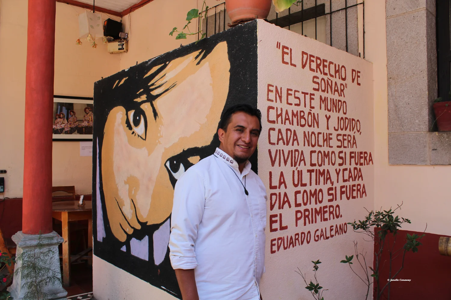 Willy Barreno wants to help young people in Quetzaltenango develop a stronger appreciation for their own culture and give them practical tools that might keep them from heading north.