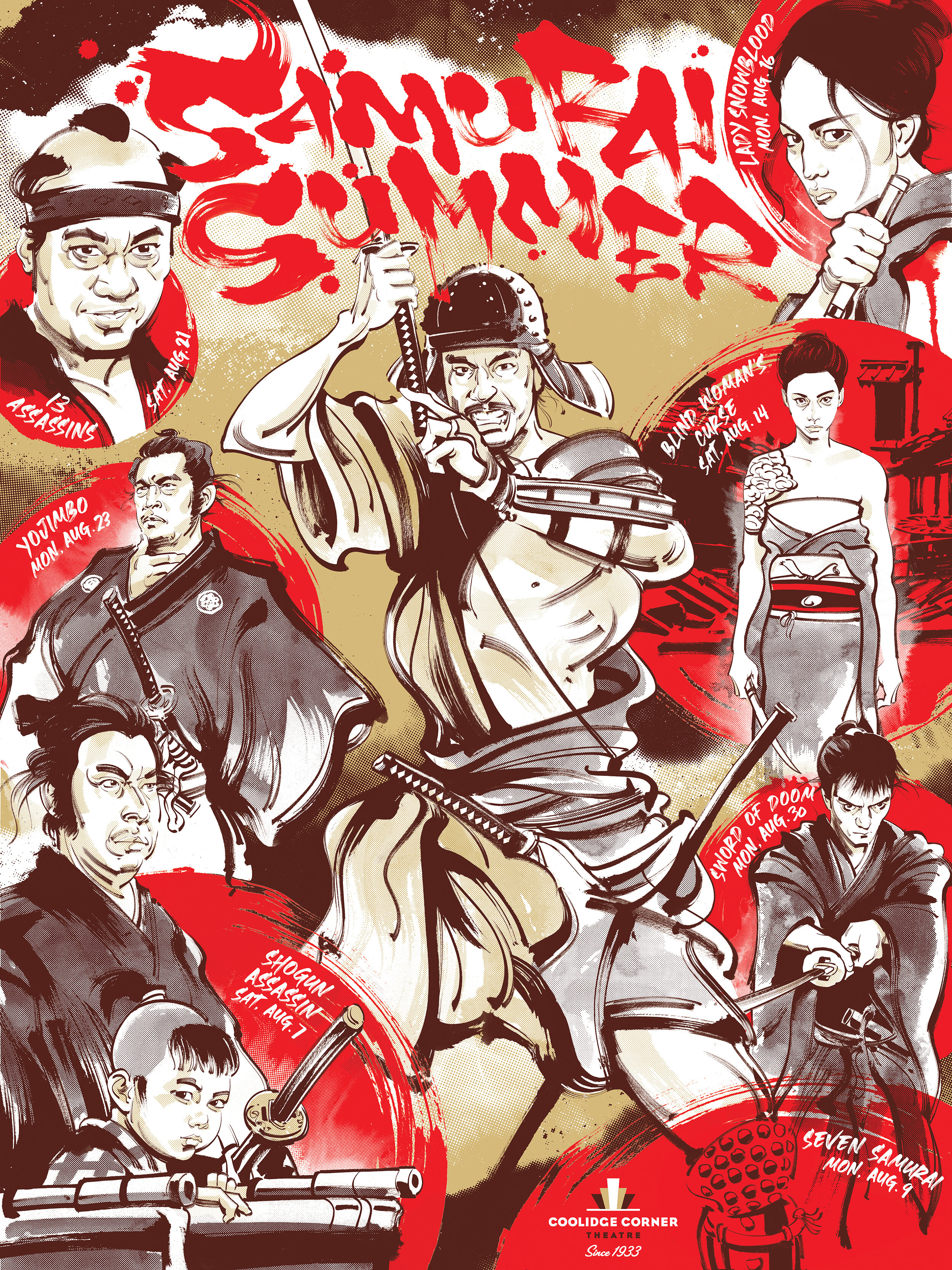 Samurai Summer, 2021, Coolidge Corner Theater, Boston