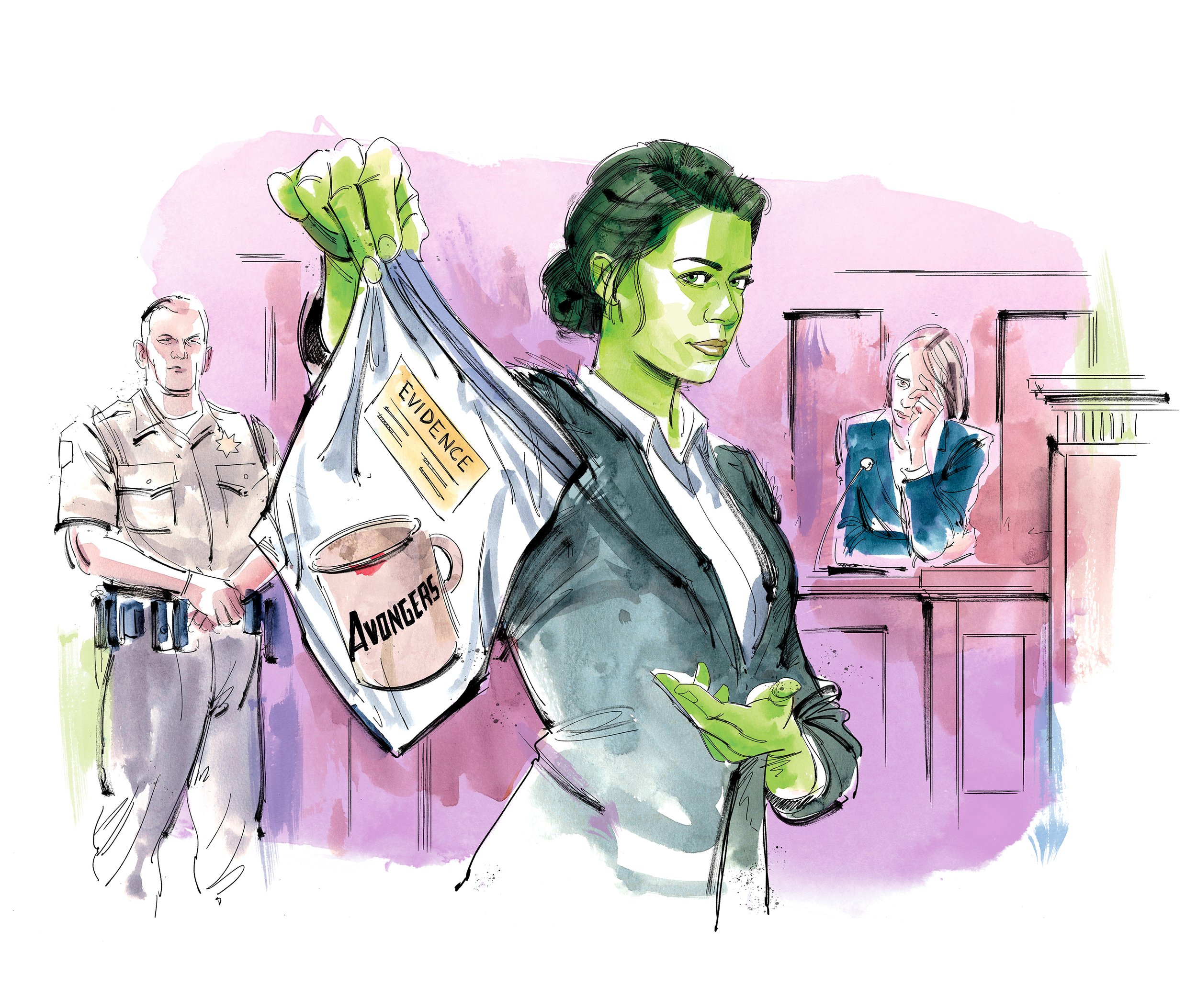 She Hulk: Attorney at Law credits art / Disney, Marvel