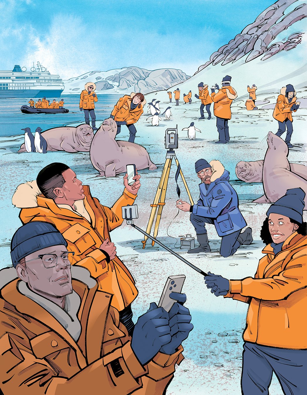 Antarctica's Isolation is Ending / MIT Technology Review