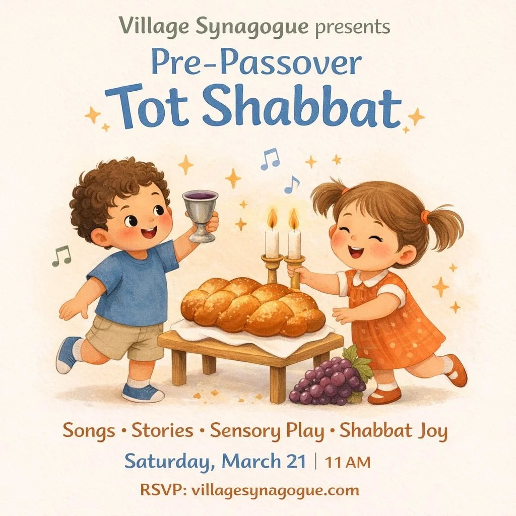 Pre-Passover Tot Shabbat