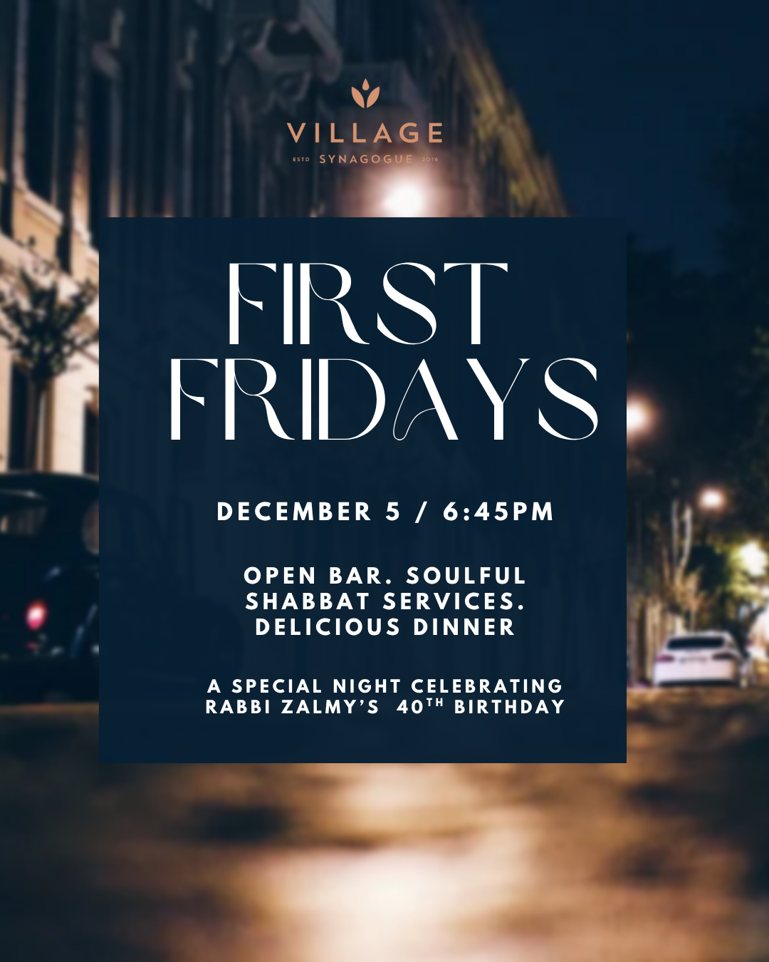 Young Professionals First Fridays December