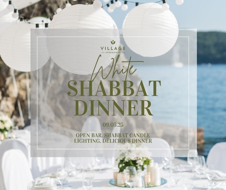 White Shabbat Dinner (Sponsorship)