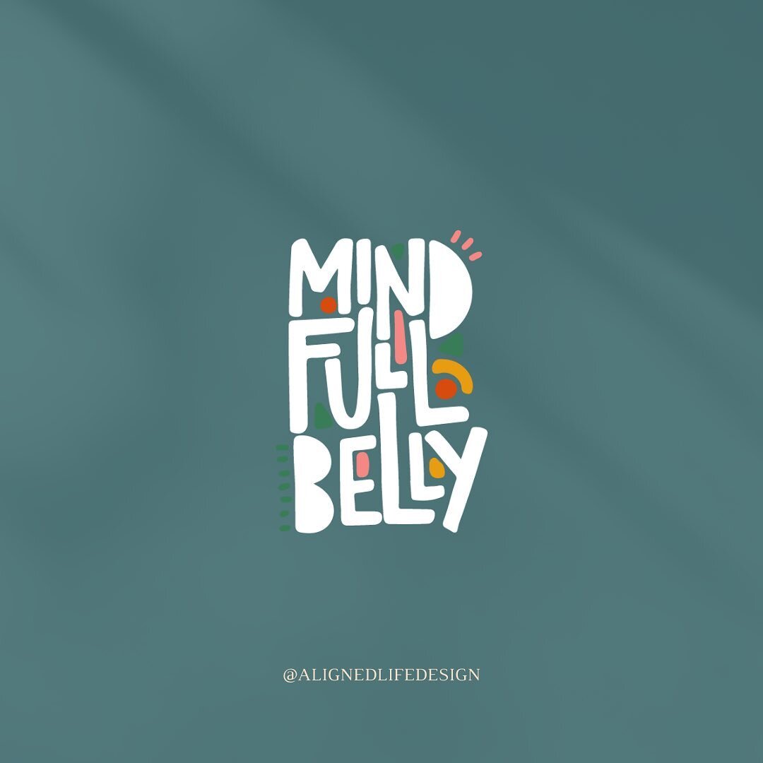 More brand designs that I never shared on social! ✨ Mind.Full.Belly is a brand concept whose mission is to humanize the restaurant and hospitality industry. Their brand personality is approachable, educational and entertaining. 🍲  Our inspiration fo