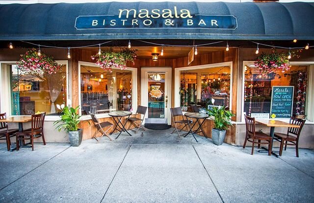 Masala now has additional outside seating for the Summer evenings. Sit among our peace lilies with a glass of local wine or a craft cocktail while enjoying delicious Indian food. We can&rsquo;t wait to treat you to an amazing evening with family and 