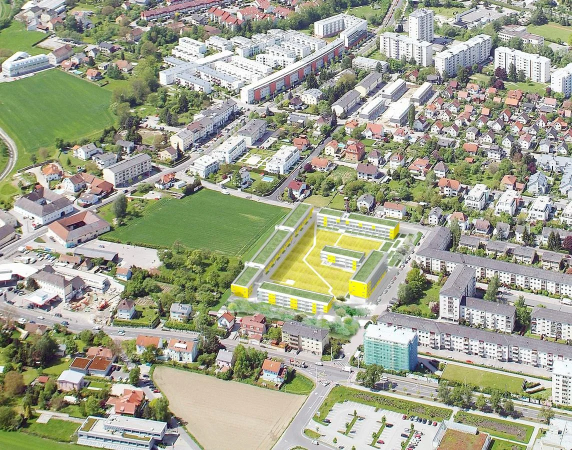  durch die  urbanisierung  des bäckerfeldes kann der dichten bebauungsstruktur mit häusern aus den 60-iger jahren, östlich des bauplatzes, der bisher fehlende städtebauliche abschluß gegeben werden. die bewahrung der  identität des ortes  ... feld ..