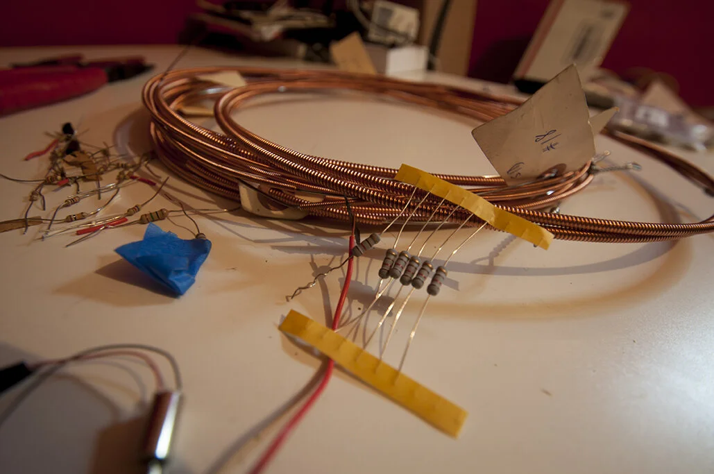 Copper Wound Bass Piano Strings