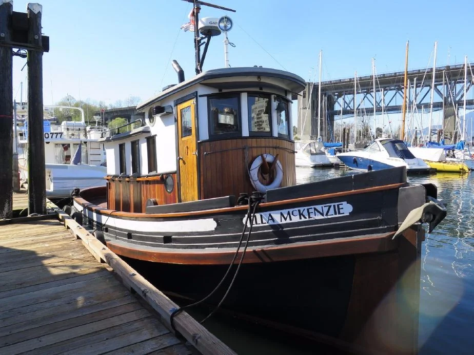 A working tug built right here in Vancouver in 1951, Ella was completely restored in 2006