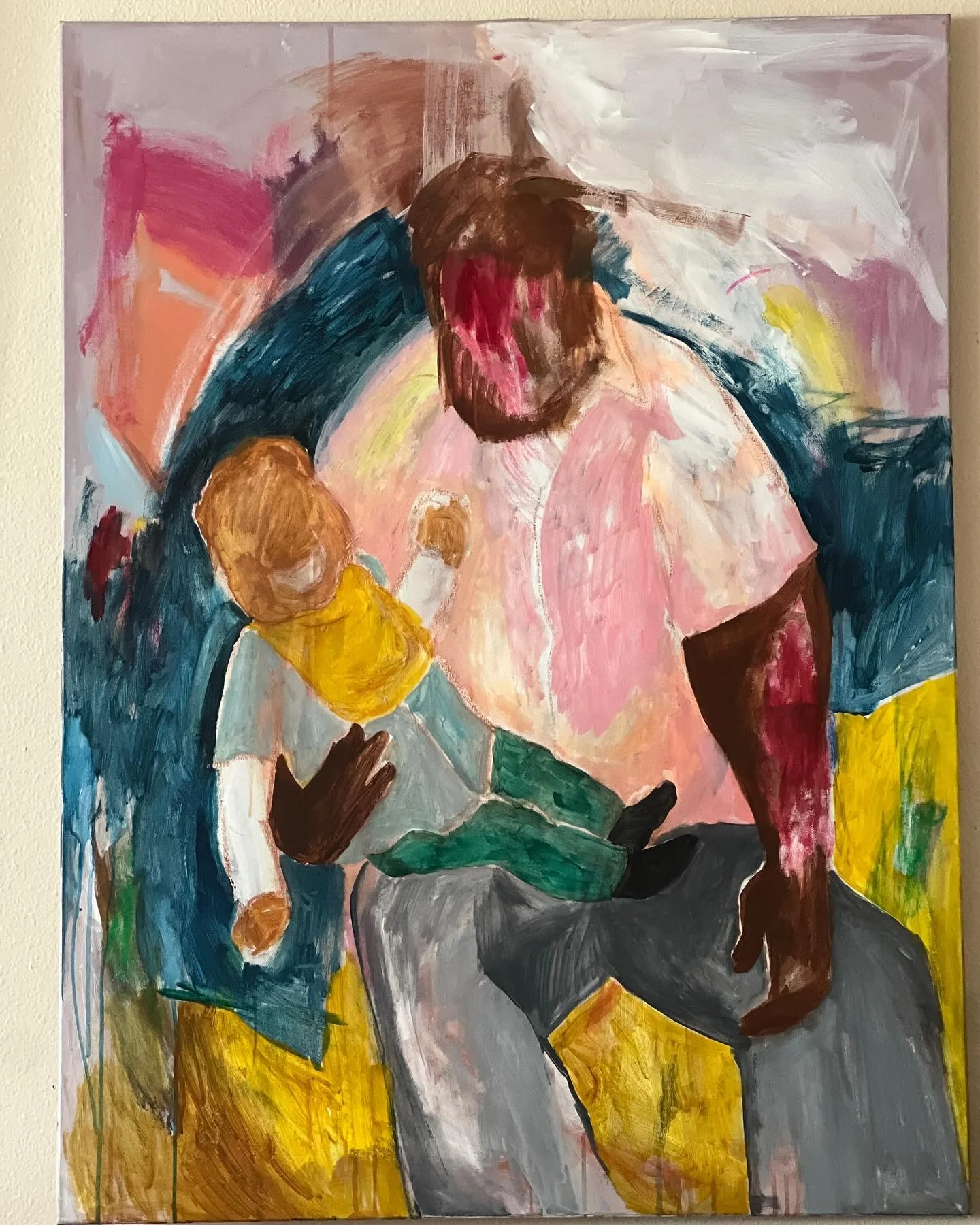 36 in x 48 in, acrylic on canvas, 2023