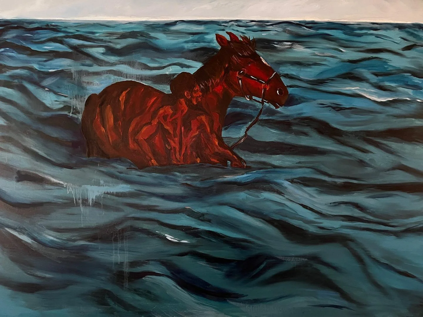 Selling this gorgeous 36&rdquo; x 48&rdquo; original oil painting. Make me an offer wink 😉