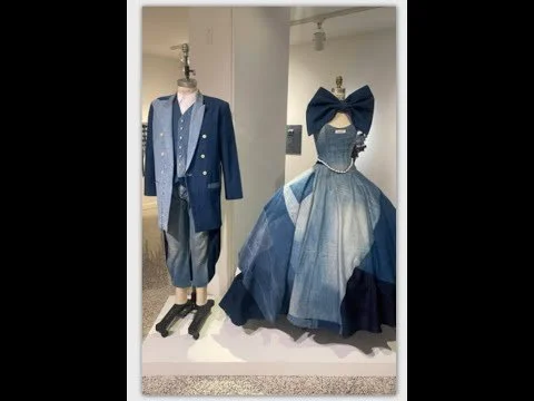 Jakia March: Denim Reparations - Walk Through at Moore College of Art & Design