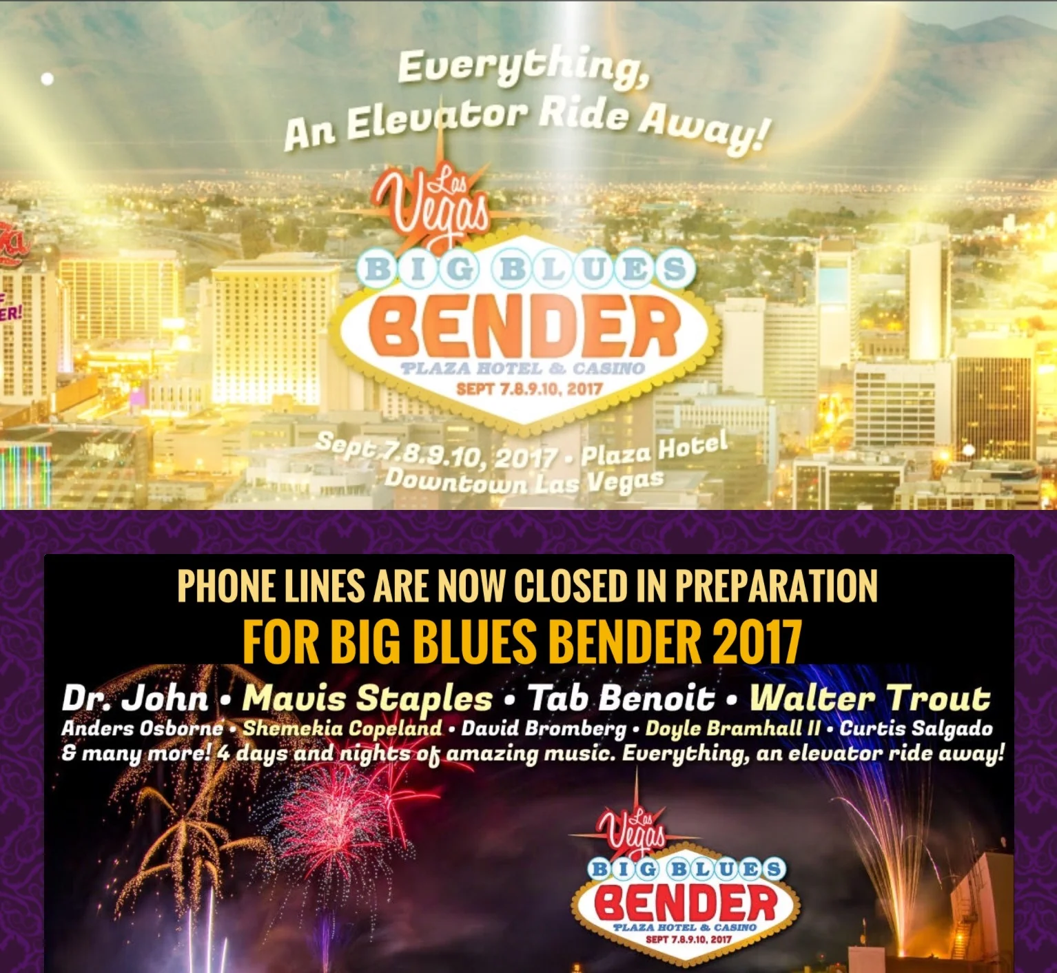 Las Vegas Big Blues Bender