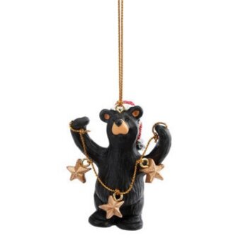 Bear Ornament with Floating Charms - GSMA