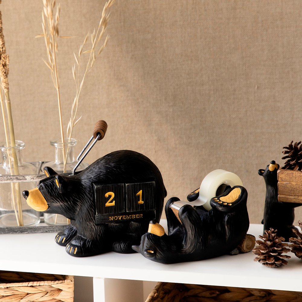 Jeff Fleming Bears Bearfoots Tape Dispenser — Bear Country Jeff Fleming Bears Bearfoots Tape Dispenser — Bear Country