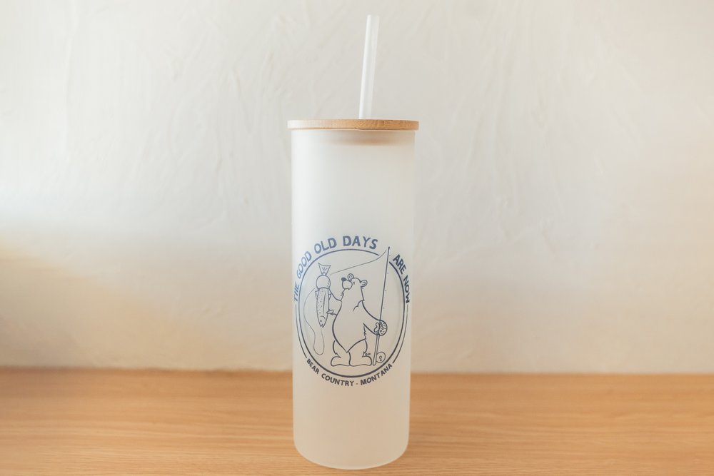 20oz Glass Tumbler by Jeff Fleming — Bear Country Gallery