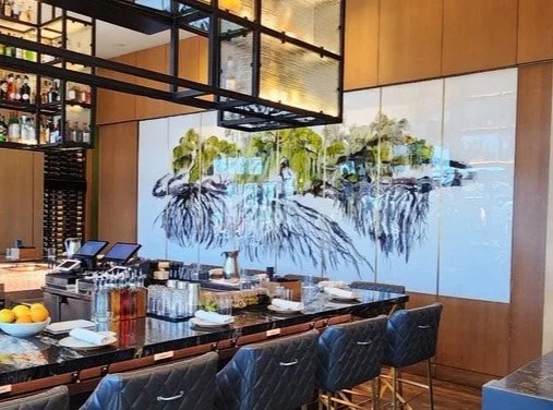 Willowsong Restaurant Mural (2025)