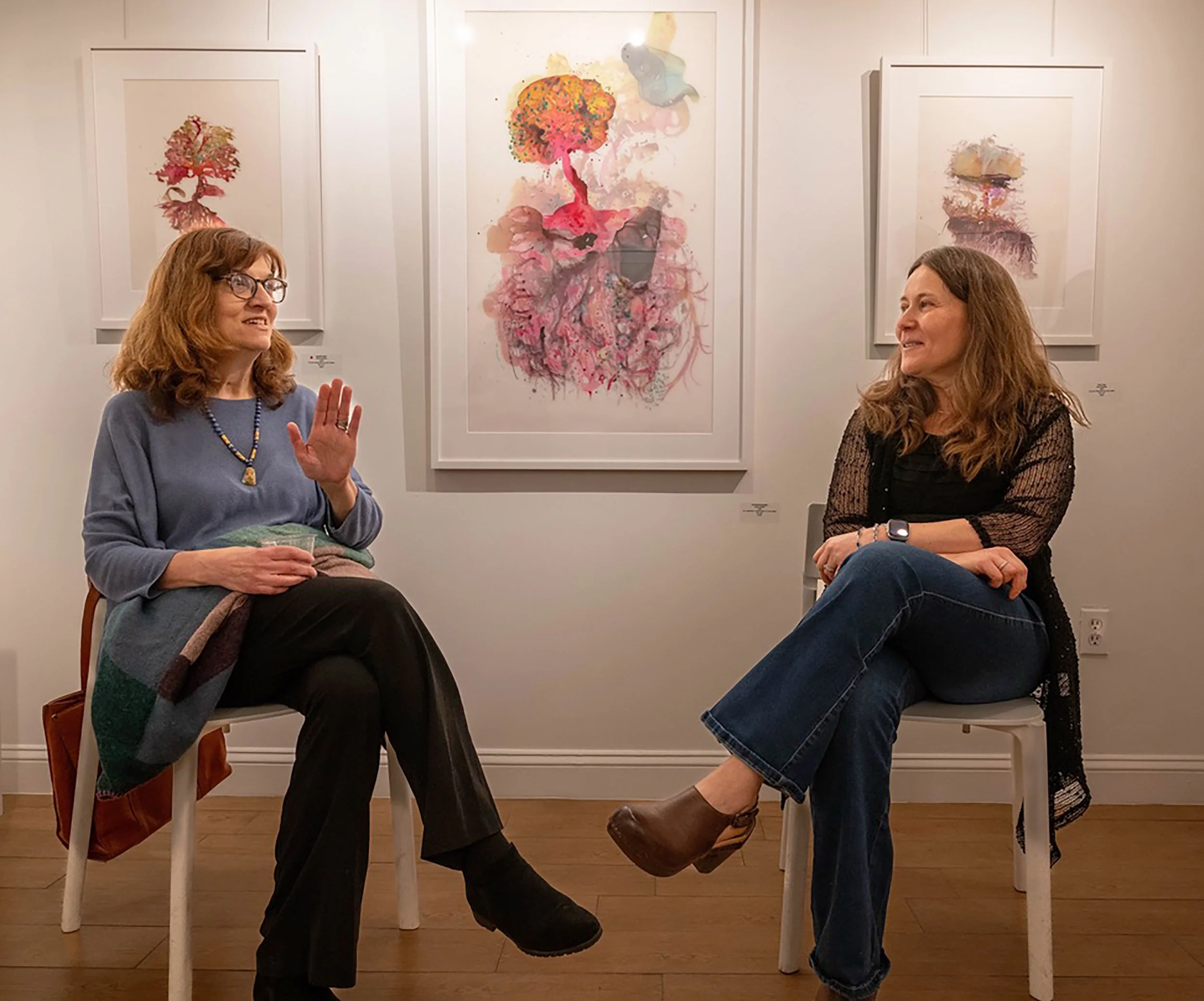 Artist Talk: Conversation between visual artist Irene Pantelis and curator Aneta Georgievska-Shine, "Bitter Bark," Studio Gallery, Washington D.C., February 28, 2026